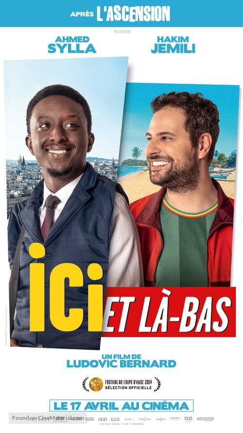 Ici et l&agrave; bas - French Movie Poster