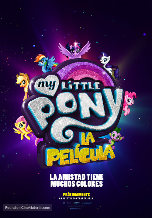 My Little Pony : The Movie - Chilean Movie Poster