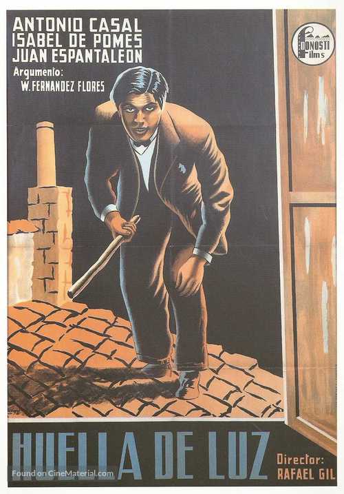 Huella de luz - Spanish Movie Poster