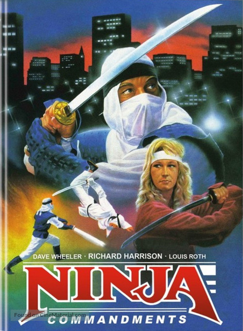 Ninja Commandments - German Movie Cover