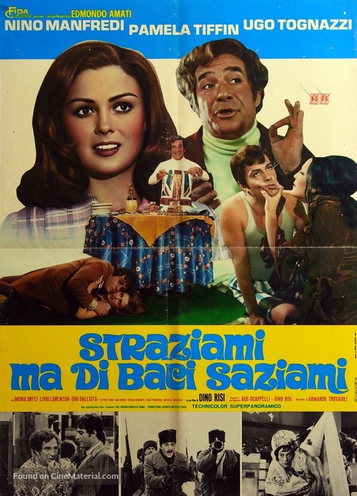 Straziami, ma di baci saziami - Italian Movie Poster