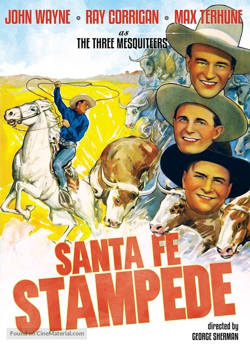 Santa Fe Stampede - DVD movie cover