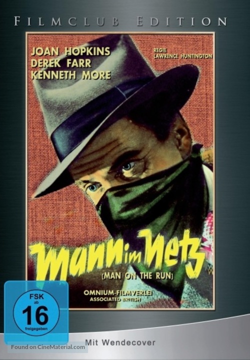 Man on the Run - German DVD movie cover