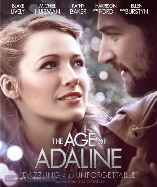The Age of Adaline - Blu-Ray movie cover