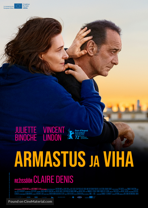 Avec amour et acharnement - Estonian Movie Poster