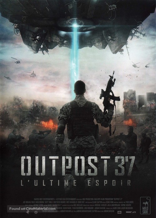 Outpost 37 - French DVD movie cover
