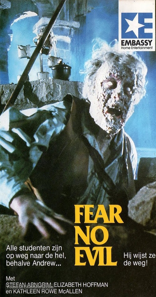Fear No Evil - Dutch VHS movie cover