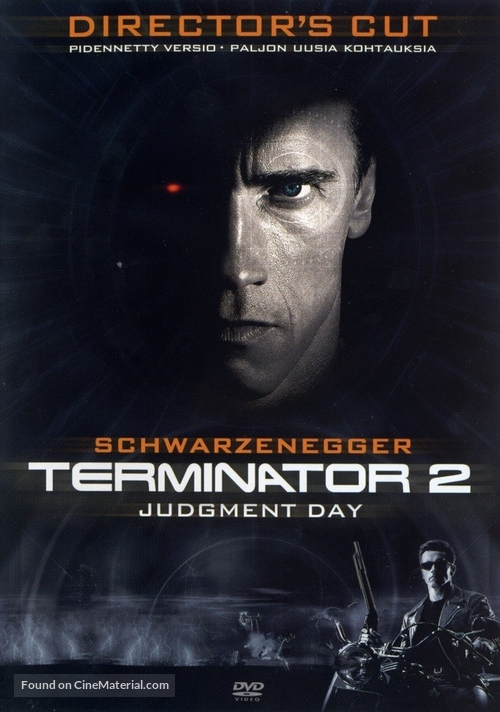 Terminator 2: Judgment Day - Finnish DVD movie cover