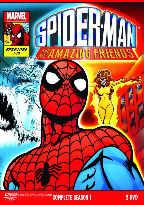 &quot;Spider-Man and His Amazing Friends&quot; - British DVD movie cover