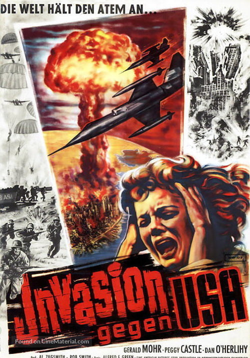 Invasion USA - German Movie Poster
