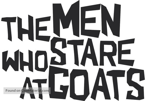 The Men Who Stare at Goats - Logo