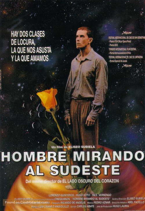 Hombre mirando al sudeste - Argentinian Movie Poster