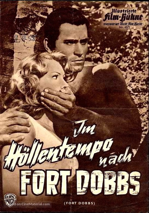 Fort Dobbs - German poster