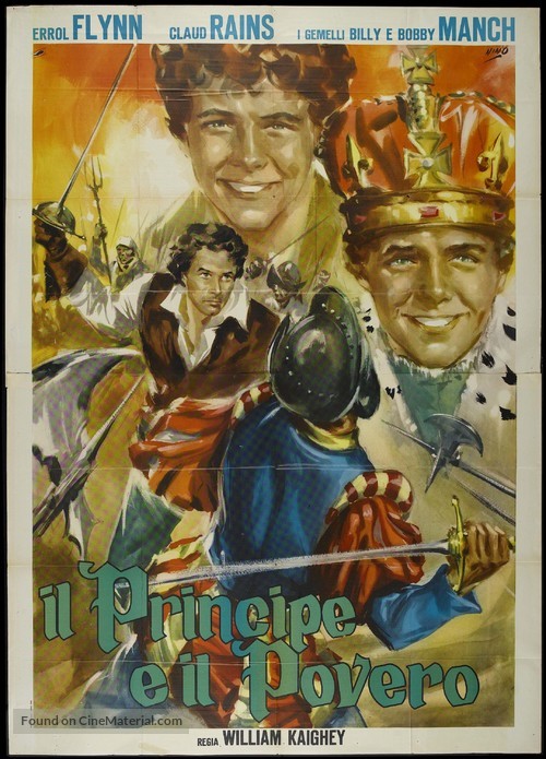The Prince and the Pauper - Italian Movie Poster