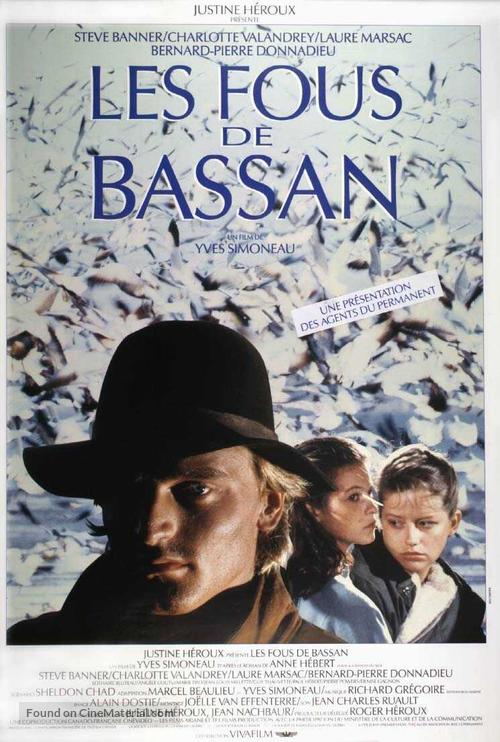 Les fous de Bassan - Canadian Movie Poster