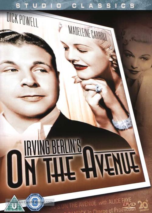 On the Avenue - British DVD movie cover