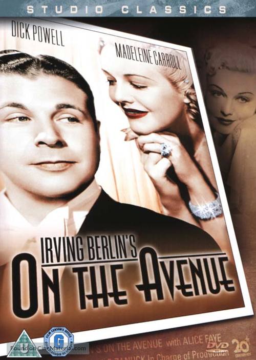 On the Avenue - British DVD movie cover
