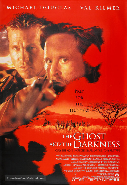 The Ghost And The Darkness - Movie Poster