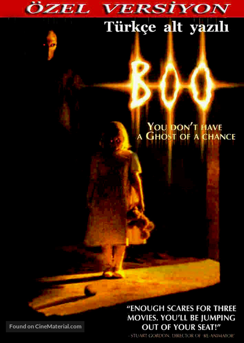 Boo - Turkish DVD movie cover