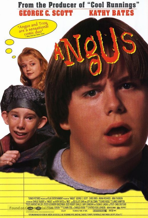 Angus - Video release movie poster