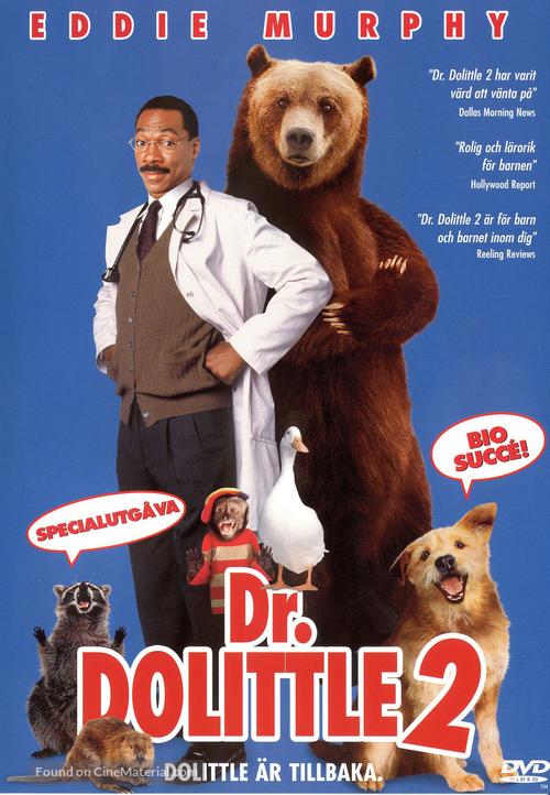 Doctor Dolittle 2 - Swedish DVD movie cover