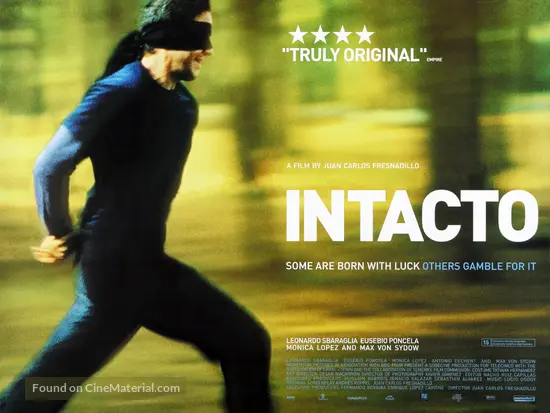 Intacto - British Movie Poster