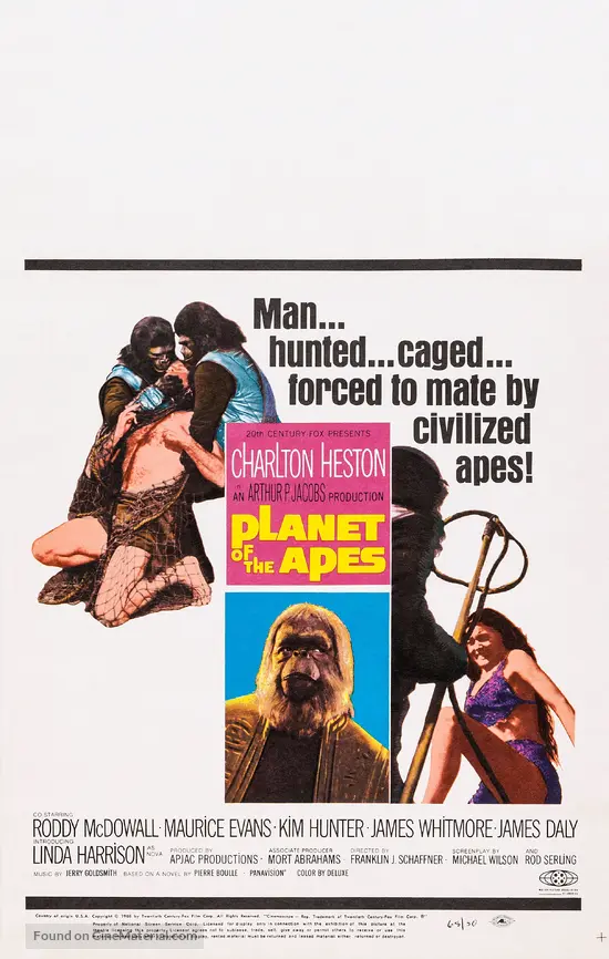 Planet of the Apes - Movie Poster