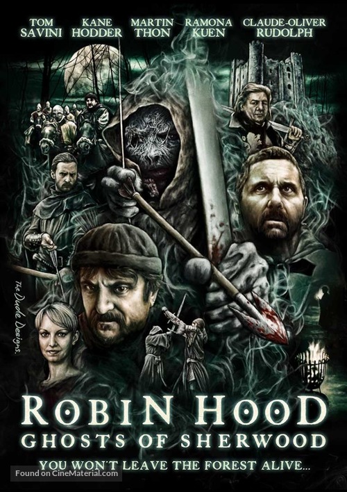 Robin Hood: Ghosts of Sherwood - German Blu-Ray movie cover