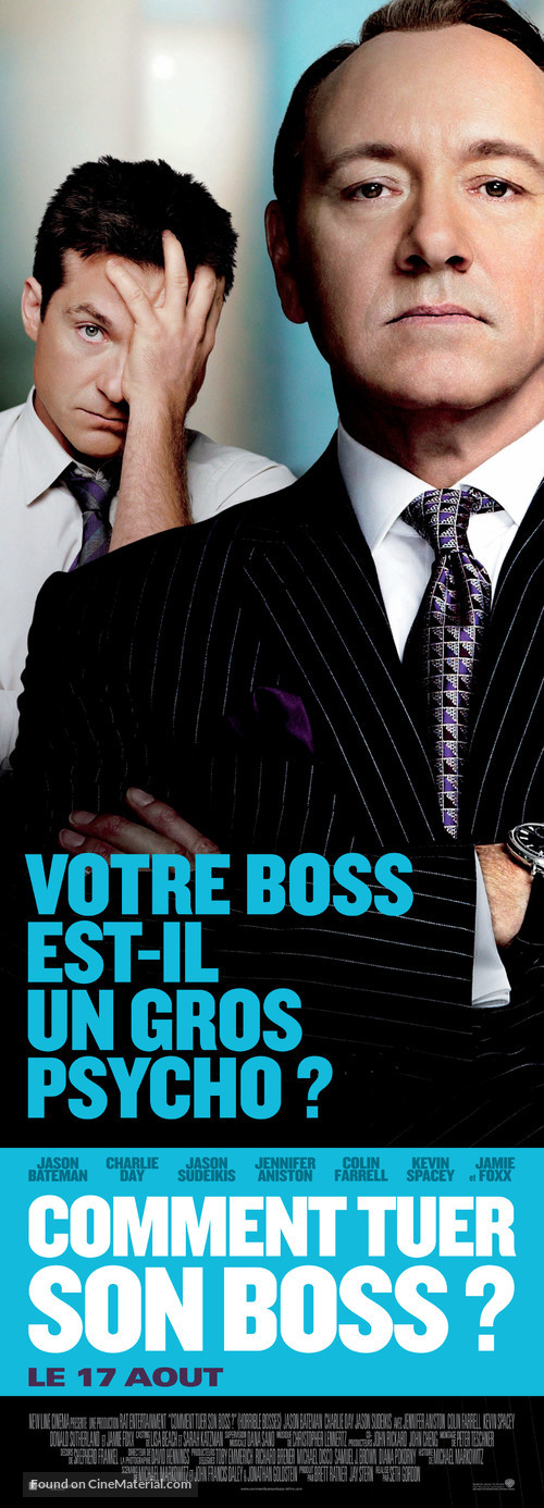 Horrible Bosses - French Movie Poster