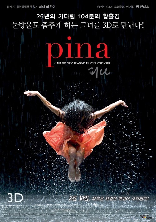 Pina - South Korean Movie Poster