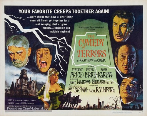 The Comedy of Terrors - Movie Poster