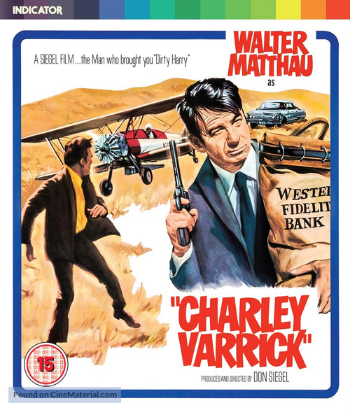 Charley Varrick - British Blu-Ray movie cover