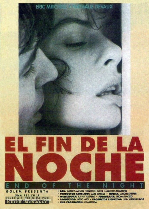 End of the Night - Spanish Movie Poster