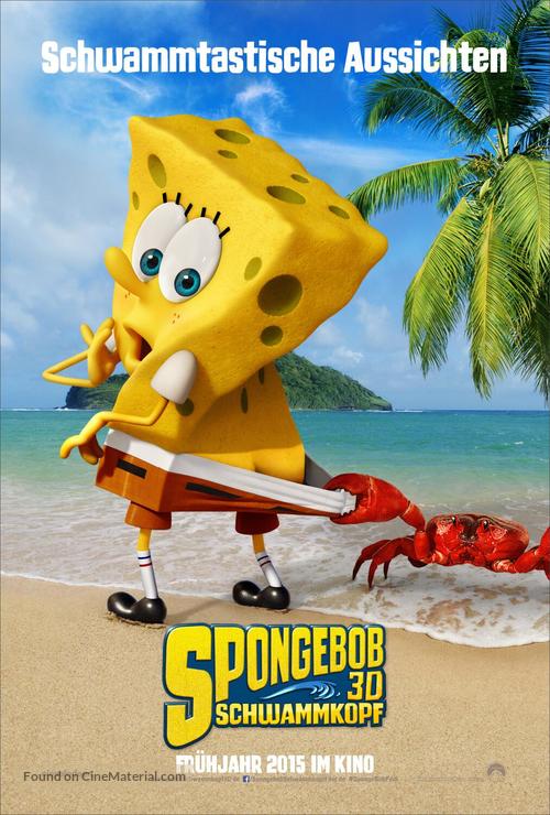 The SpongeBob Movie: Sponge Out of Water - German Movie Poster