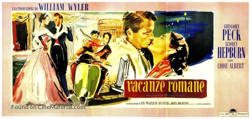 Roman Holiday - Italian Movie Poster