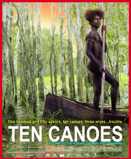 Ten Canoes - Australian poster