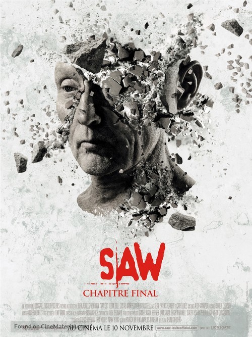 Saw 3D - French Movie Poster
