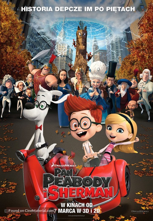 Mr. Peabody &amp; Sherman - Polish Movie Poster