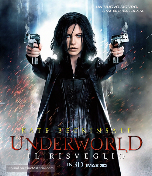 Underworld: Awakening - Italian Blu-Ray movie cover