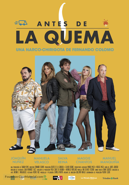 Antes de la quema - Spanish Movie Poster