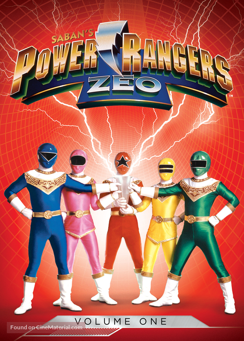 &quot;Power Rangers Zeo&quot; - DVD movie cover