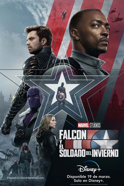 &quot;The Falcon and the Winter Soldier&quot; - Mexican Movie Poster