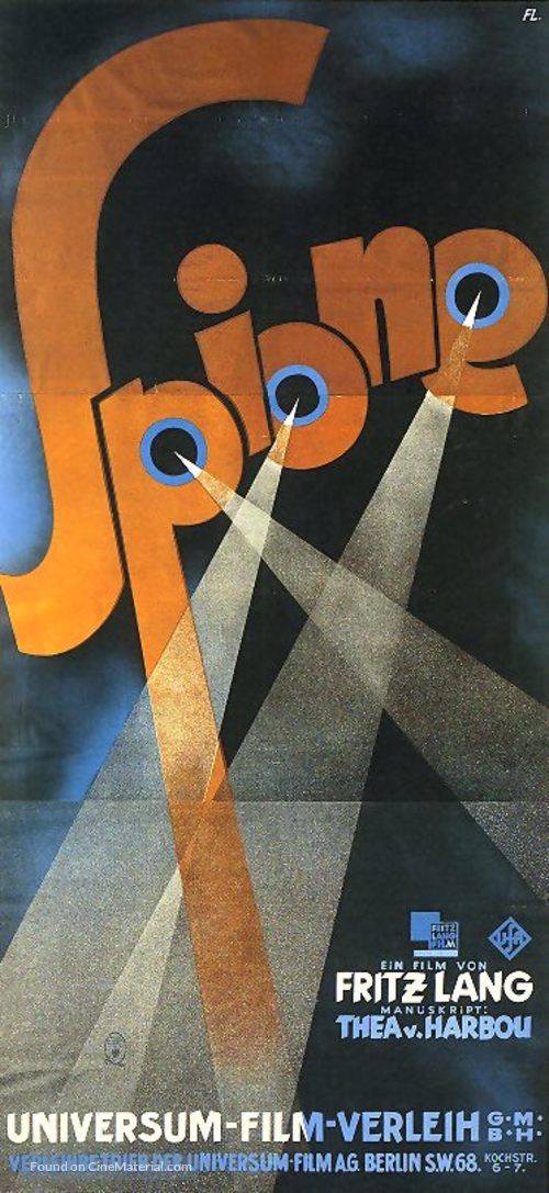 Spione - German Movie Poster