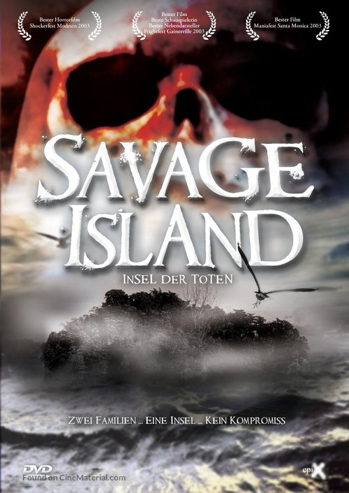 Savage Island - German DVD movie cover