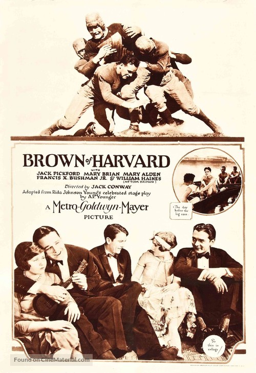 Brown of Harvard - Movie Poster