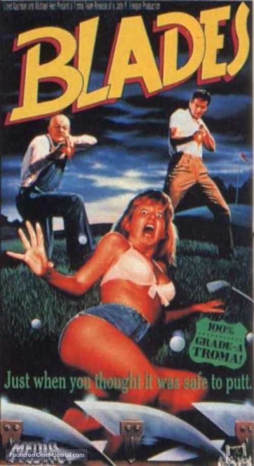 Blades - VHS movie cover