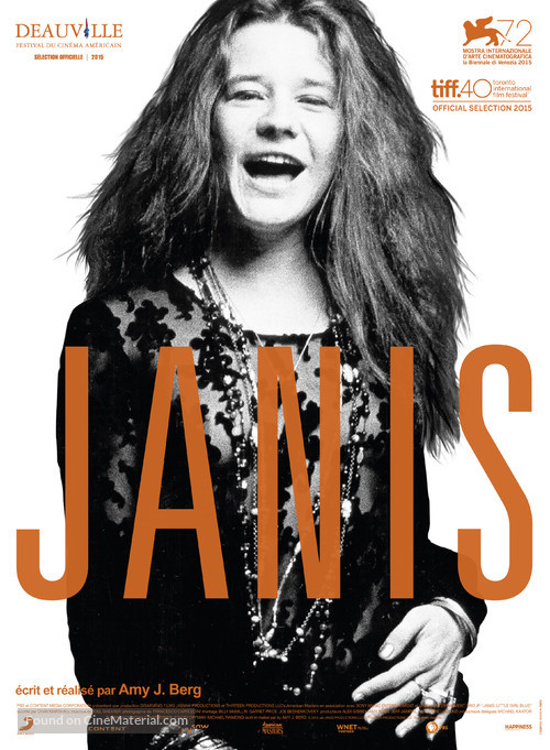 Janis: Little Girl Blue - French Movie Poster