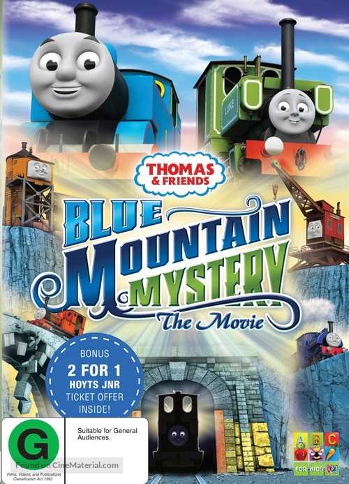 Thomas &amp; Friends: Blue Mountain Mystery - New Zealand DVD movie cover