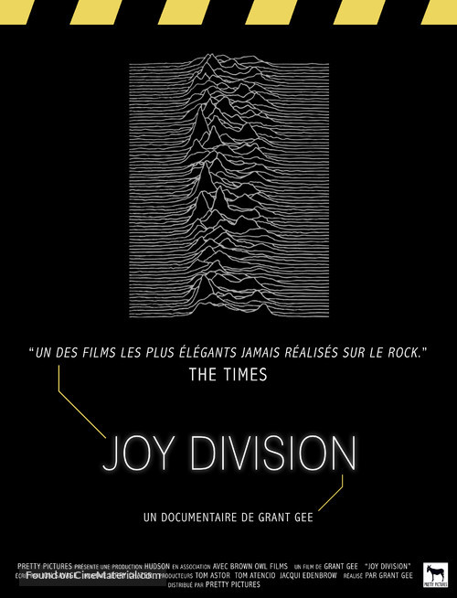 Joy Division - French Movie Poster
