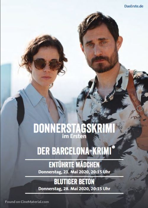 &quot;Der Barcelona Krimi&quot; - German Movie Poster